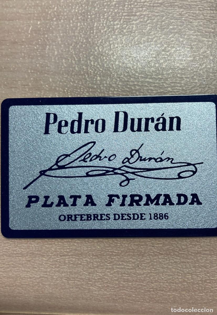 Antig&uuml;edades: SONAJERO PLATA PEDRO DURAN - Foto 4