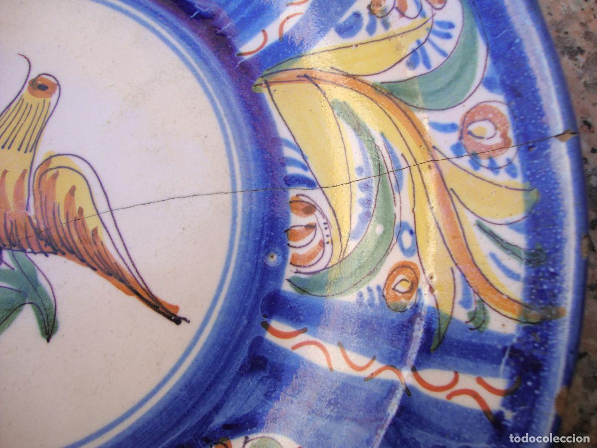 Antig&uuml;edades: antiguo plato de ceramica - Foto 4
