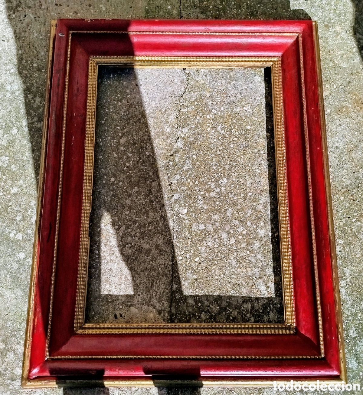 Antig&uuml;edades: Marco grande del siglo XVIII - Foto 3