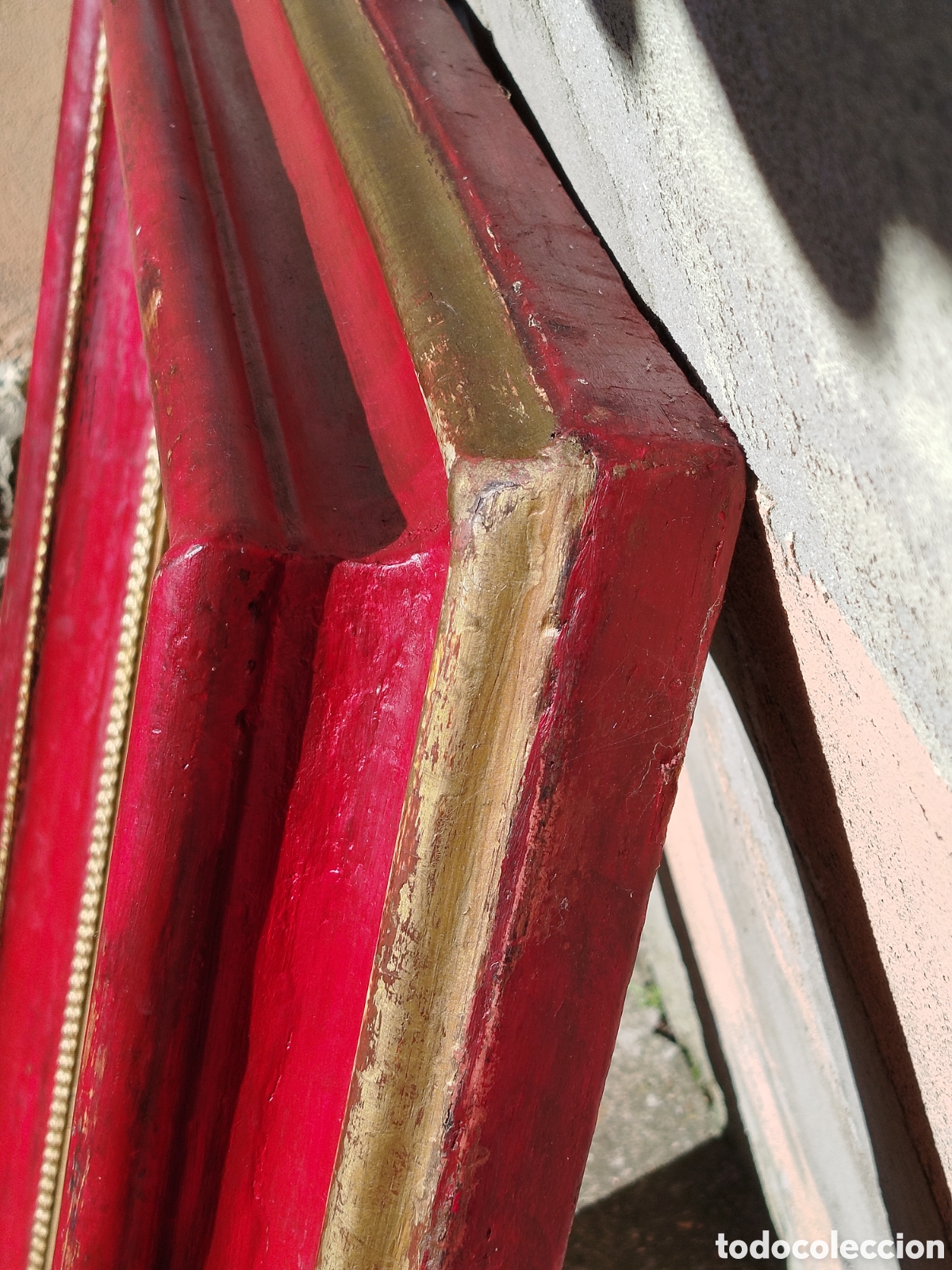 Antig&uuml;edades: Marco grande del siglo XVIII - Foto 6