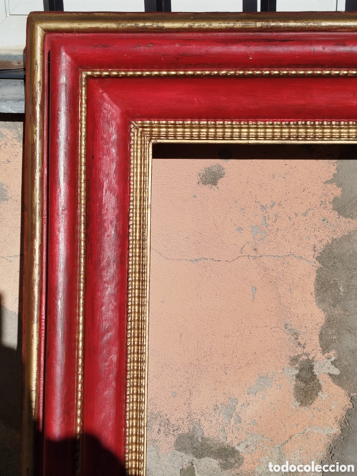 Antig&uuml;edades: Marco grande del siglo XVIII - Foto 8