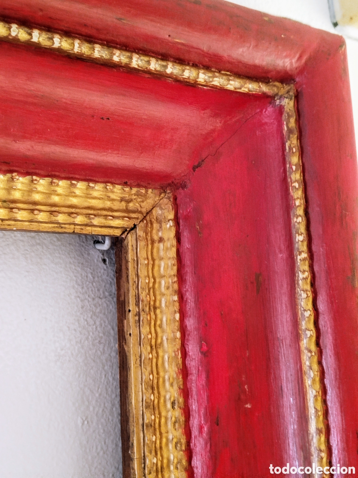 Antig&uuml;edades: Marco grande del siglo XVIII - Foto 9