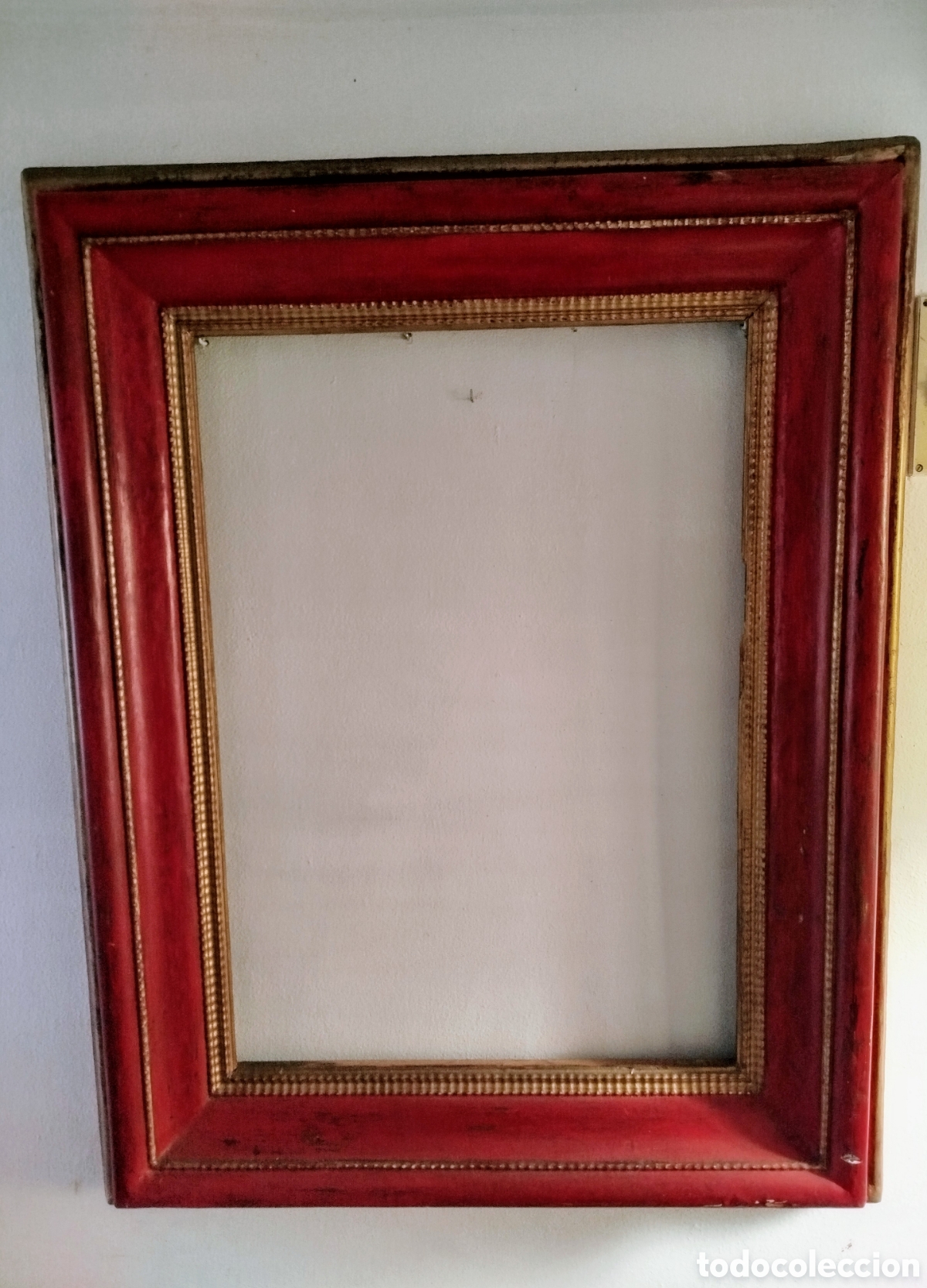 Antig&uuml;edades: Marco grande del siglo XVIII - Foto 13