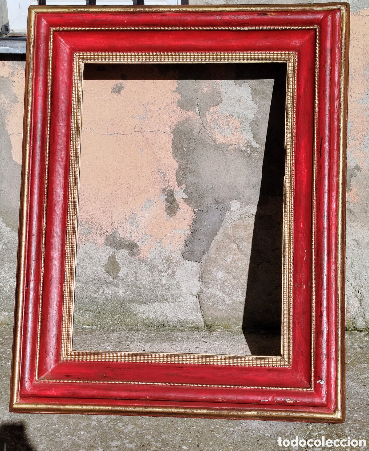 Antig&uuml;edades: Marco grande del siglo XVIII - Foto 1
