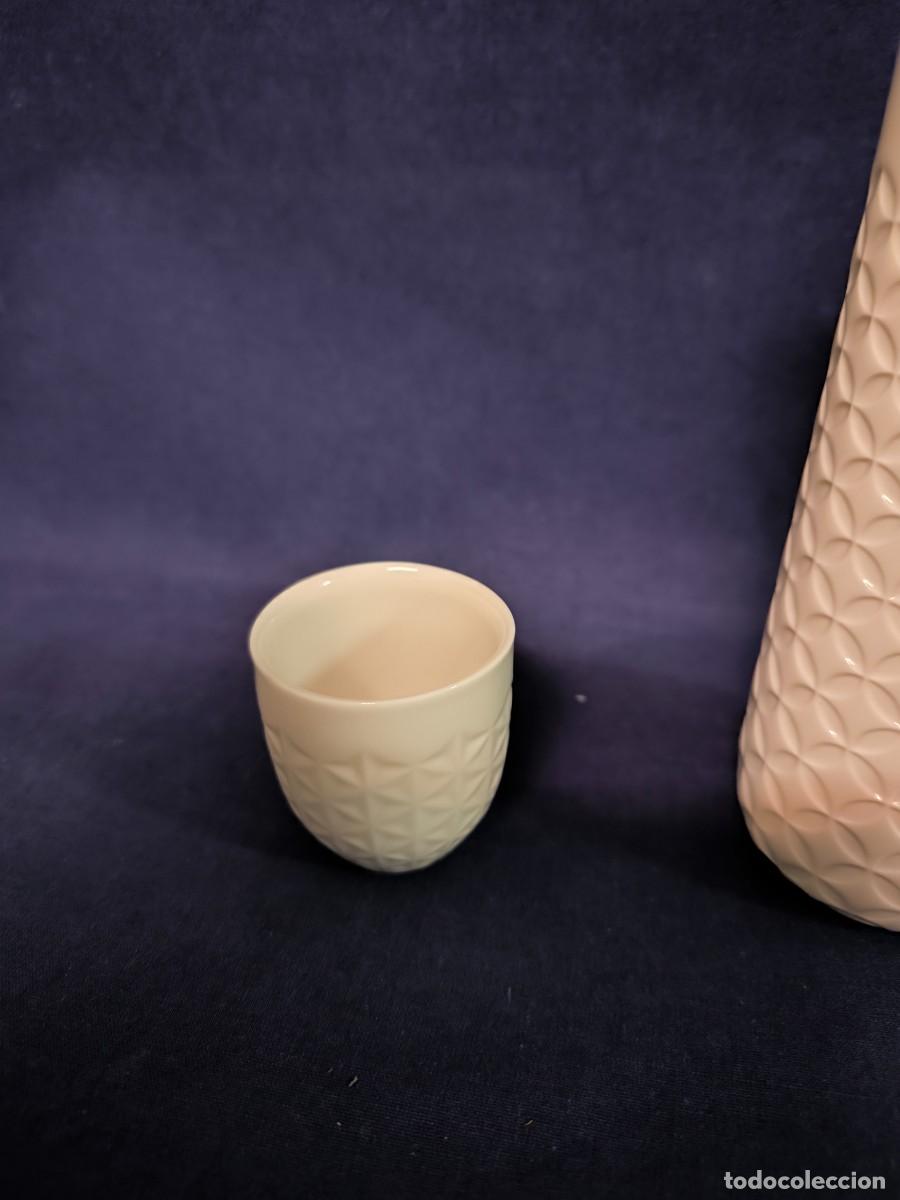 Antig&uuml;edades: BOTELLA Y DOS VASOS DE SAKE EN PORCELANA LLADRO - Foto 4