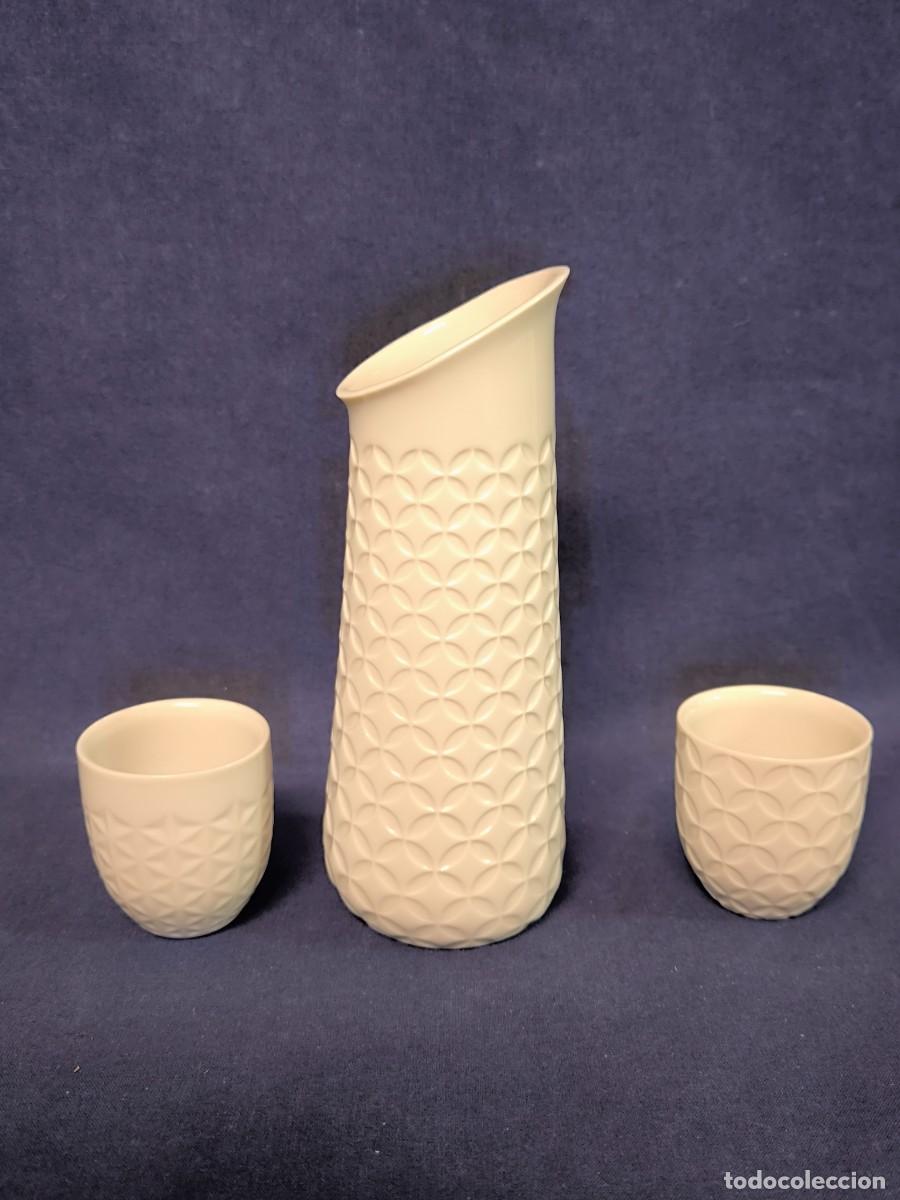 Antig&uuml;edades: BOTELLA Y DOS VASOS DE SAKE EN PORCELANA LLADRO - Foto 8