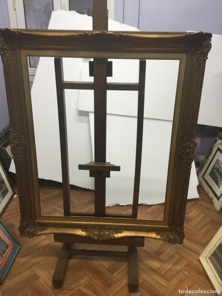 Antig&uuml;edades: Impresionante Marco rococo dorado gran dimensi&oacute;n - Foto 1