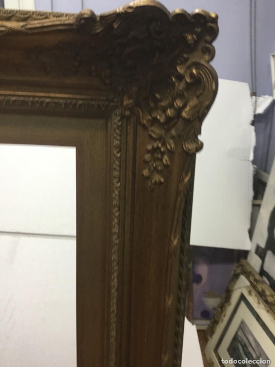 Antig&uuml;edades: Impresionante Marco rococo dorado gran dimensi&oacute;n - Foto 2