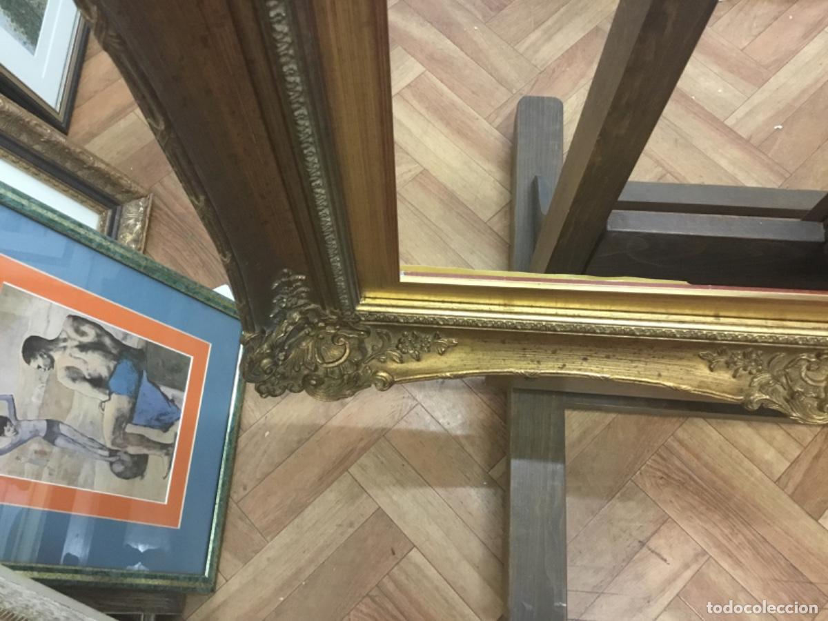 Antig&uuml;edades: Impresionante Marco rococo dorado gran dimensi&oacute;n - Foto 4
