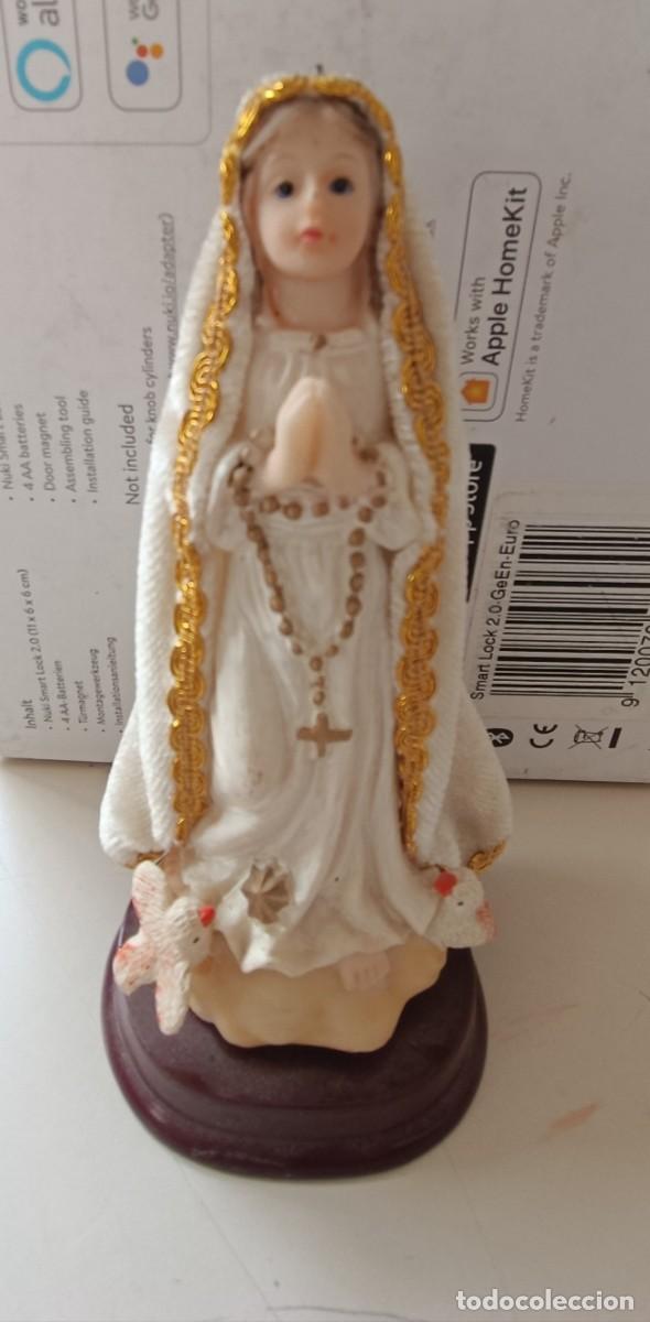Antig&uuml;edades: Figura de la Virgen de F&aacute;tima - Foto 3