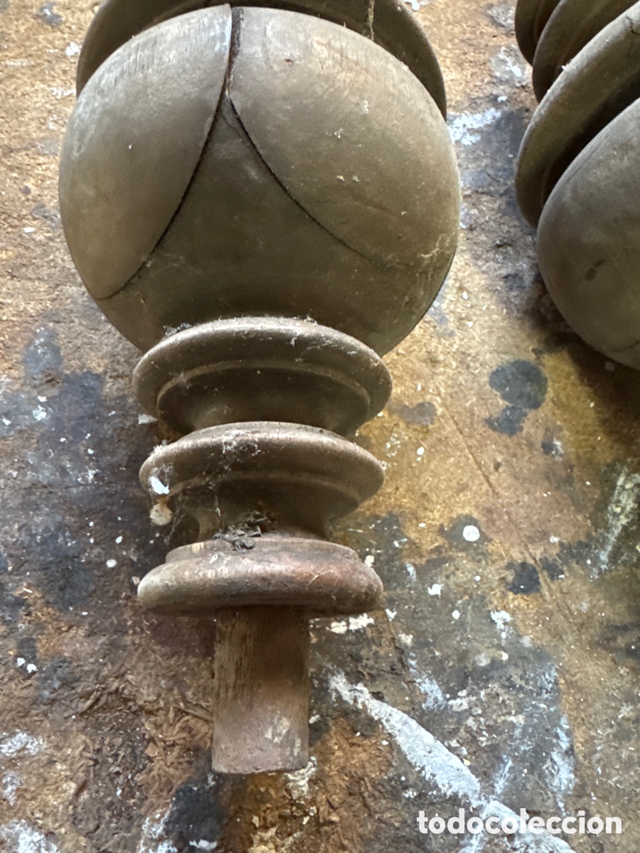 Antig&uuml;edades: Juego de dos bases o patas - Foto 2