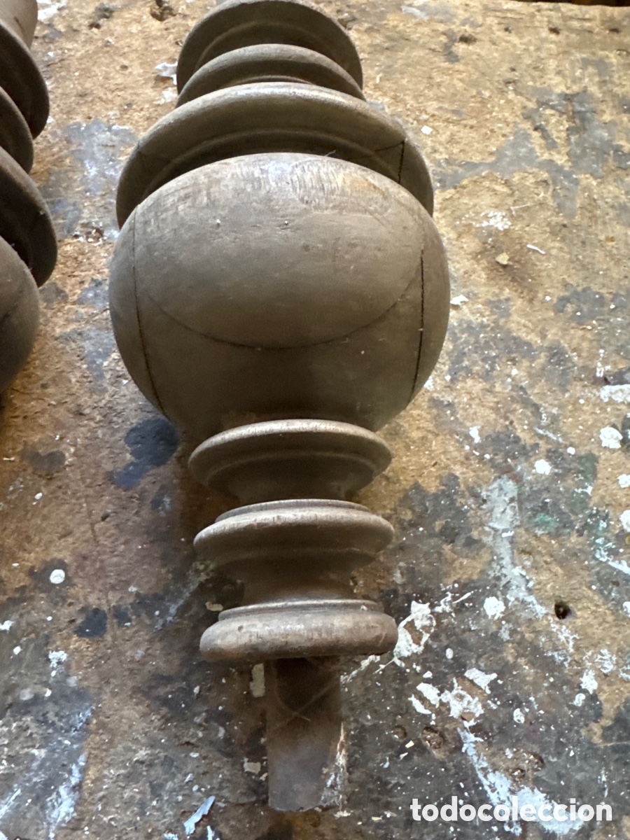 Antig&uuml;edades: Juego de dos bases o patas - Foto 3