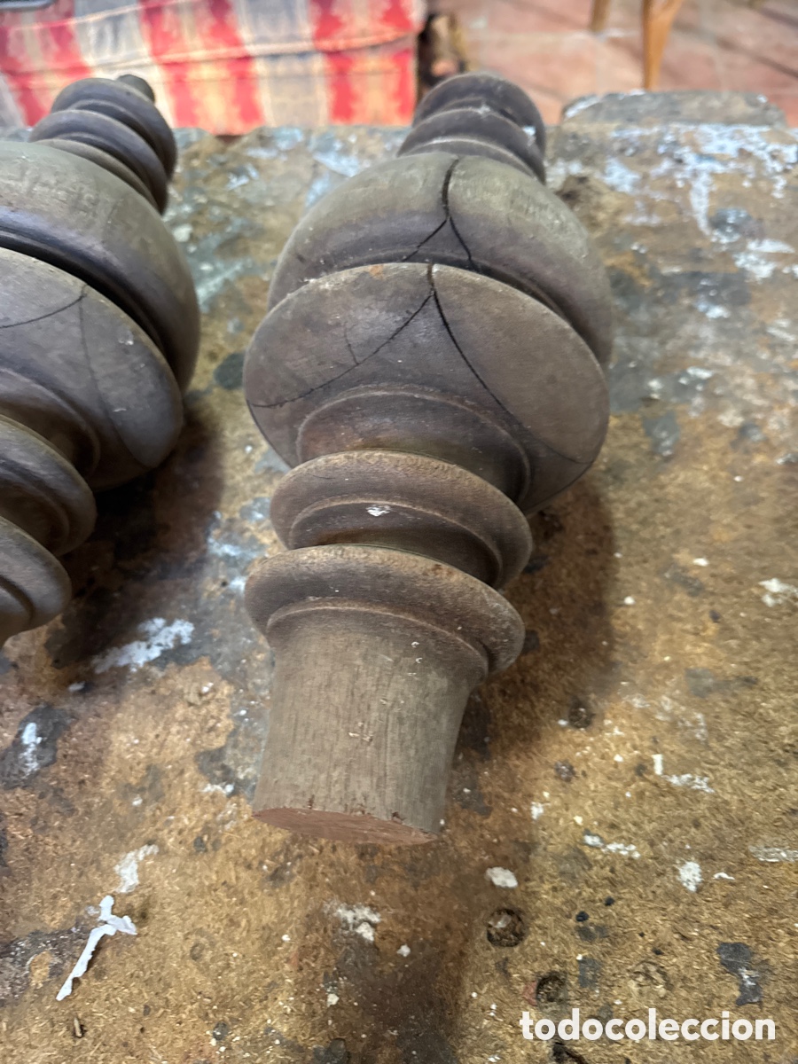 Antig&uuml;edades: Juego de dos bases o patas - Foto 4