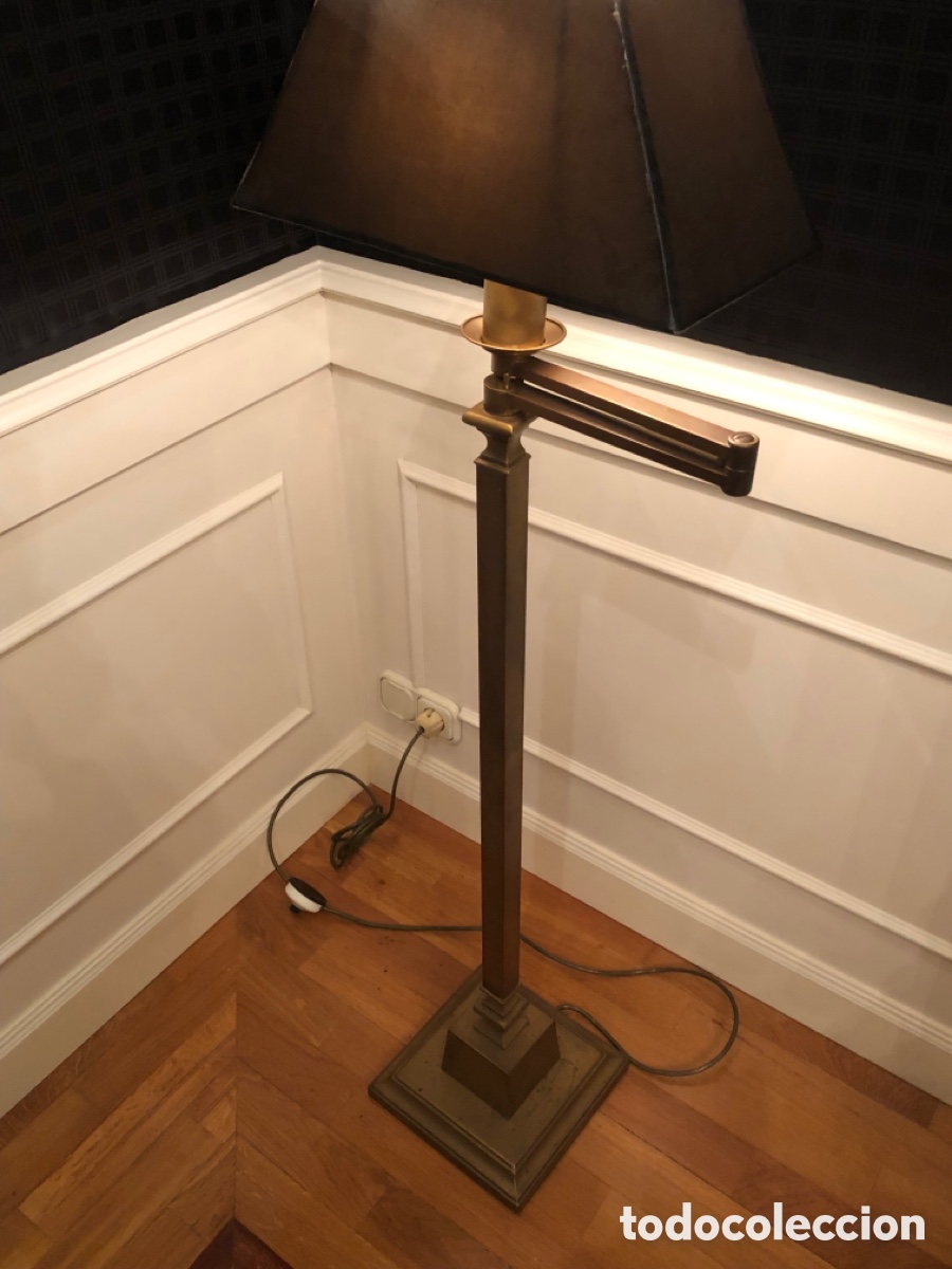 Antig&uuml;edades: L&aacute;mpara articulada estilo modernista - Foto 4