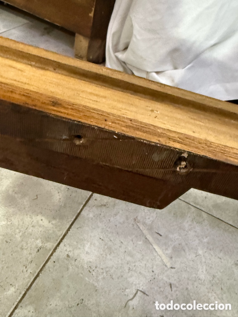 Antig&uuml;edades: Mesa comedor caoba rubia extensible - Foto 5