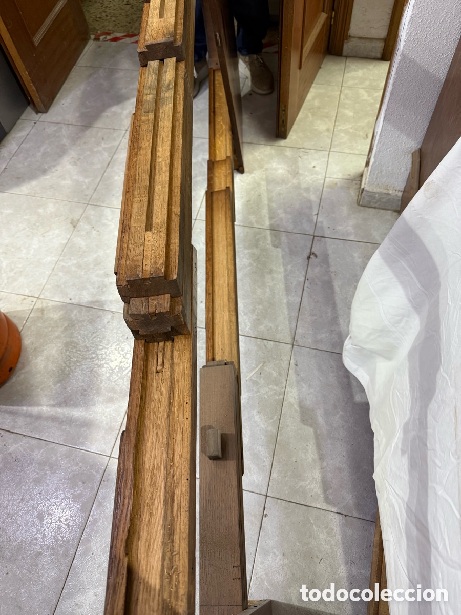 Antig&uuml;edades: Mesa comedor caoba rubia extensible - Foto 7