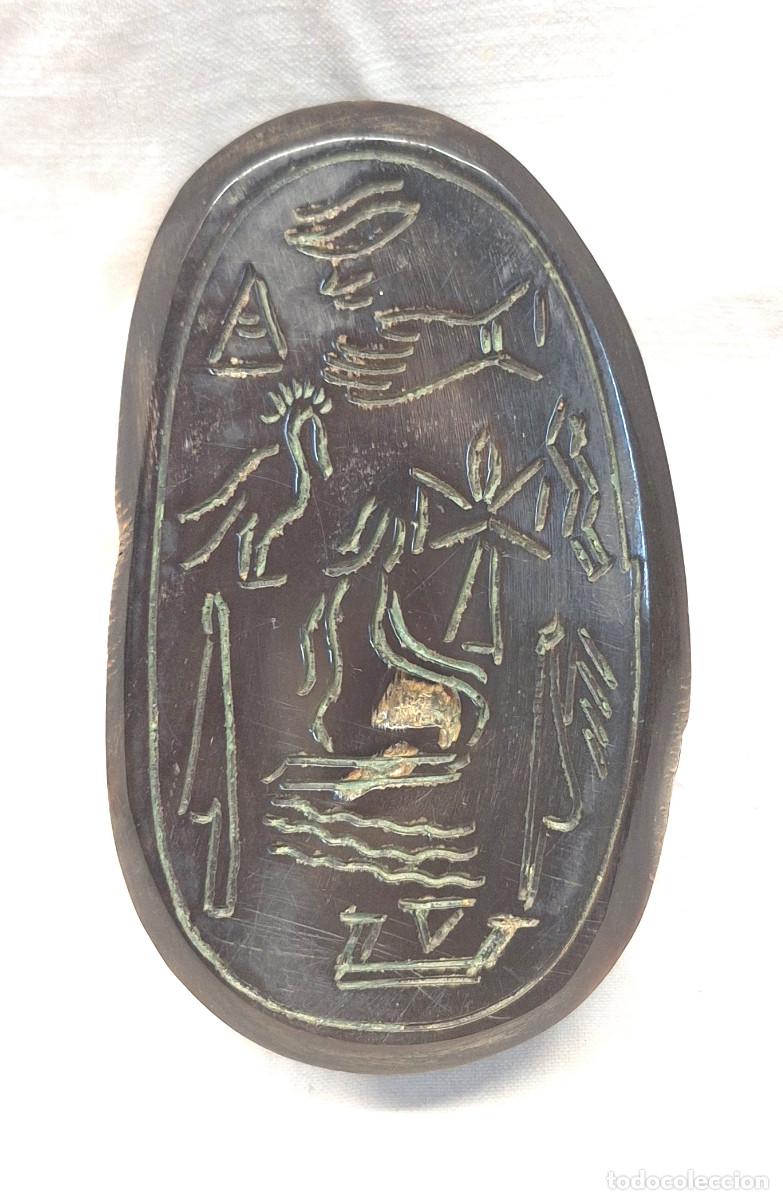 Antig&uuml;edades: Escarabajo roca Ra men Kepher Vida y Poder. Med. 11 cm - Foto 4