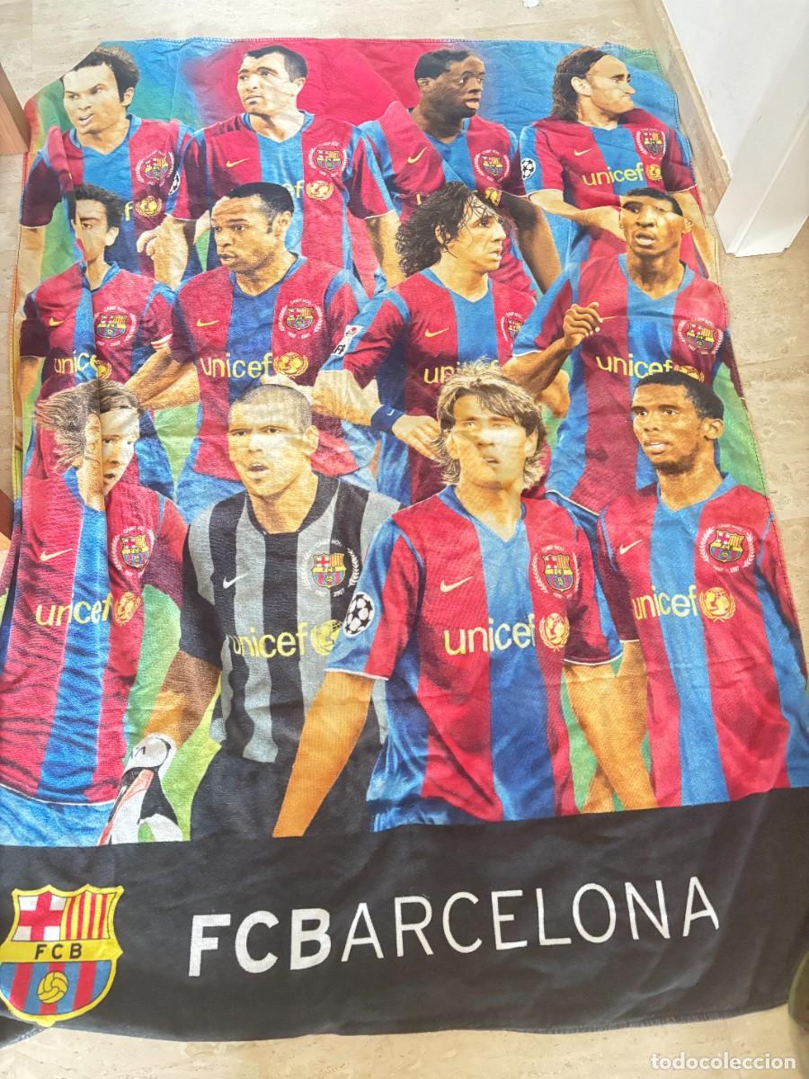 Antig&uuml;edades: TOALLA F.C.C BARCELONA ORIGINAL ALGODON