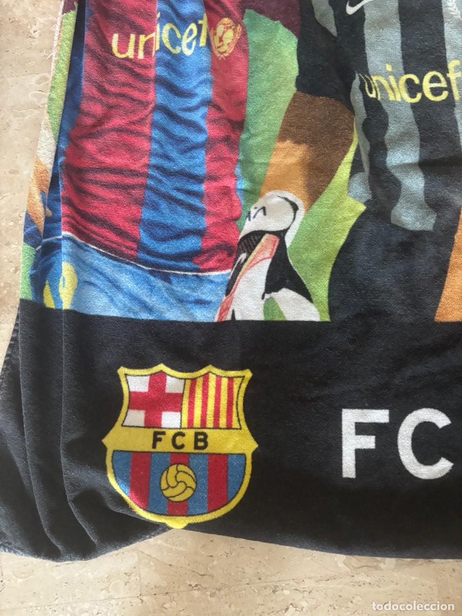 Antig&uuml;edades: .TOALLA F.C.C BARCELONA ORIGINAL ALGODON - Foto 2