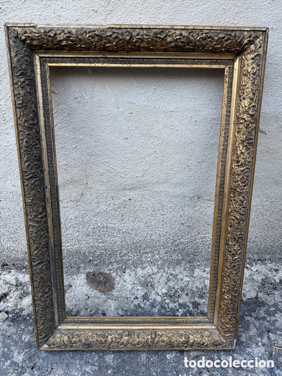Antig&uuml;edades: Antiguo marco dorado - Foto 2