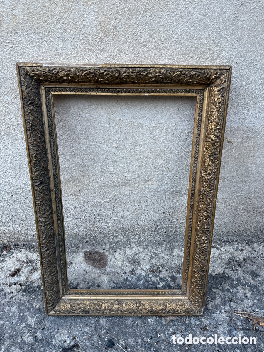Antig&uuml;edades: Antiguo marco dorado - Foto 1