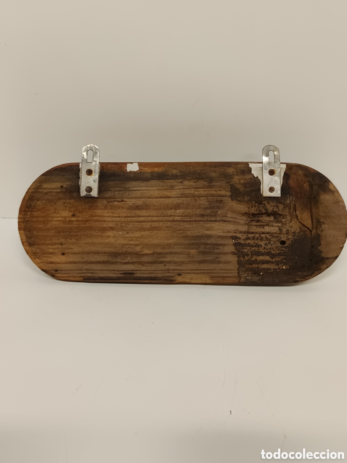 Antig&uuml;edades: Perchero porcelana base madera - Foto 4
