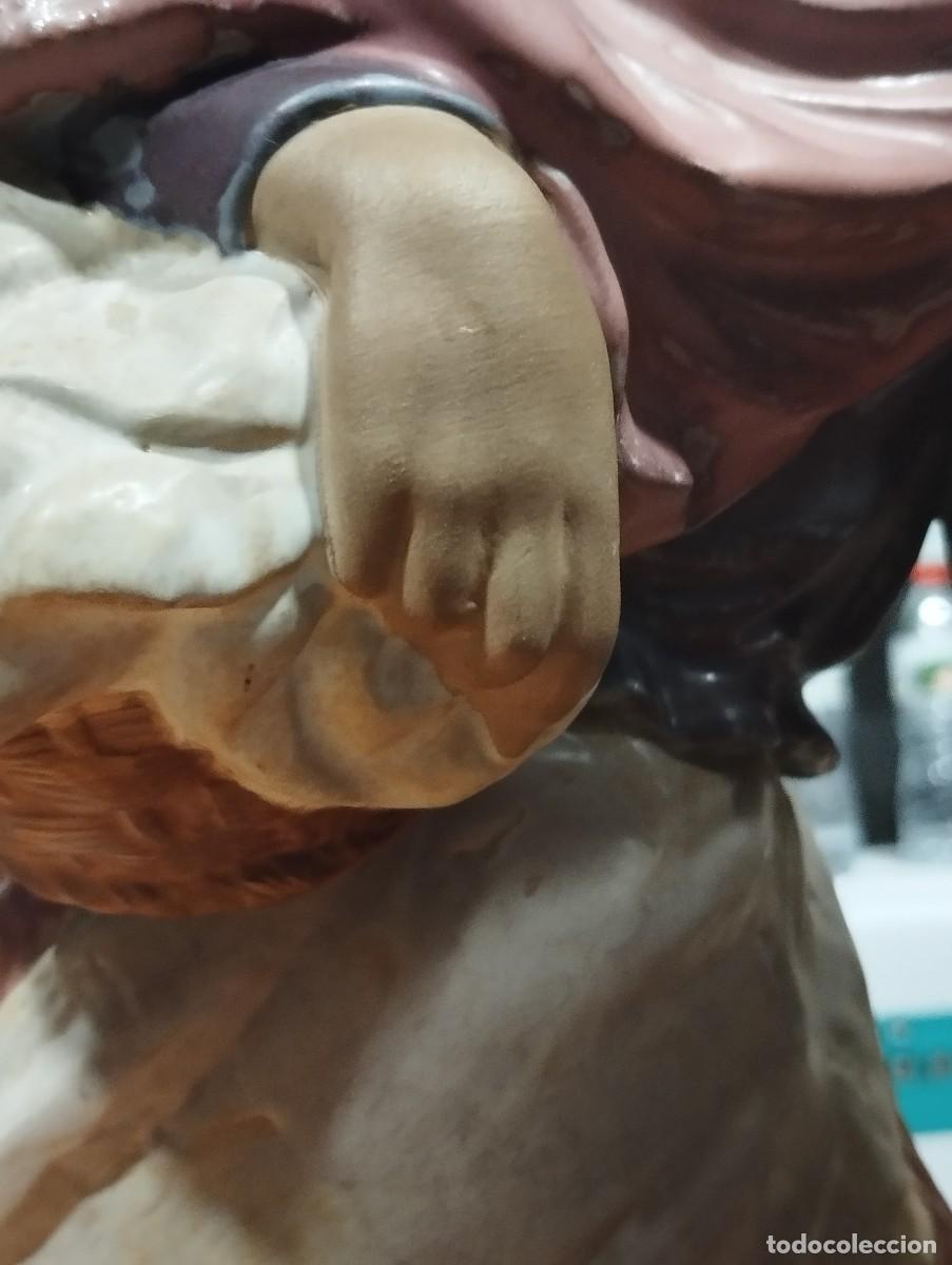 Antig&uuml;edades: GRAN FIGURA DE GRES NAO. - Foto 5
