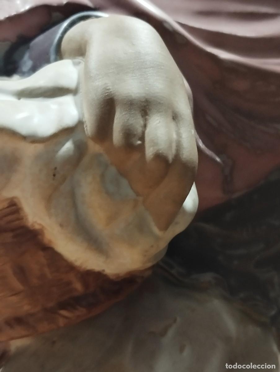 Antig&uuml;edades: GRAN FIGURA DE GRES NAO. - Foto 8