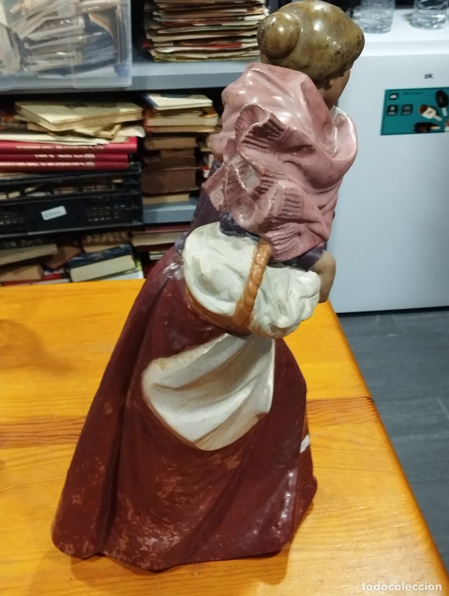Antig&uuml;edades: GRAN FIGURA DE GRES NAO. - Foto 4