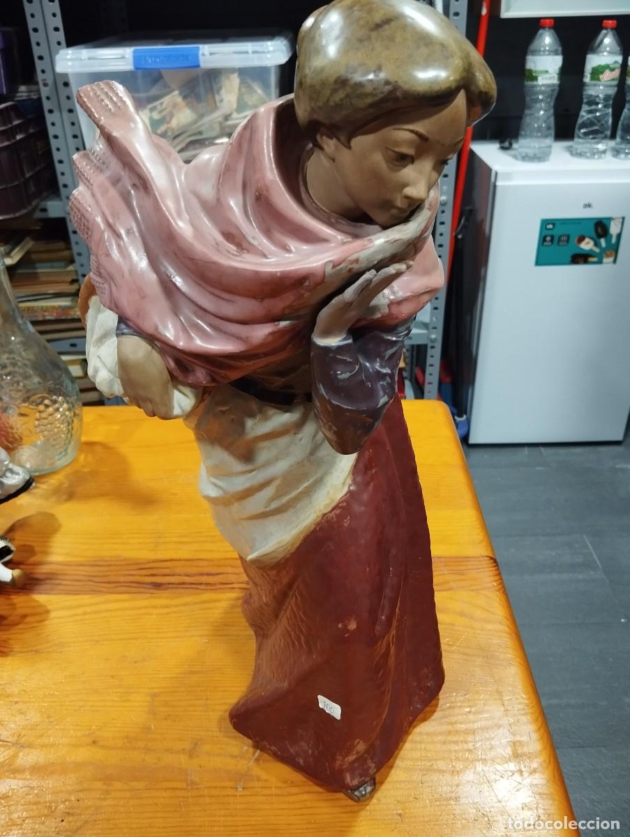 Antig&uuml;edades: GRAN FIGURA DE GRES NAO. - Foto 11