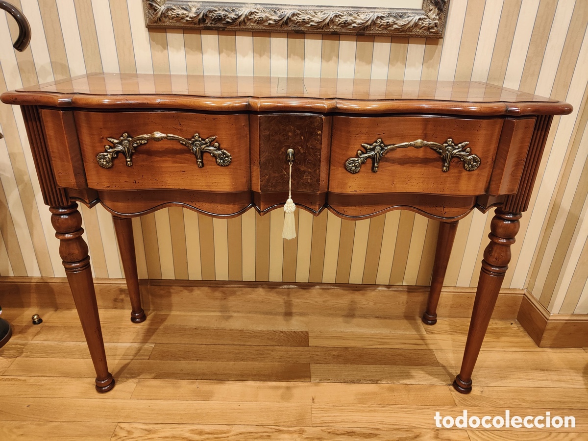 Antig&uuml;edades: Bureau mesa de entrada - Foto 1