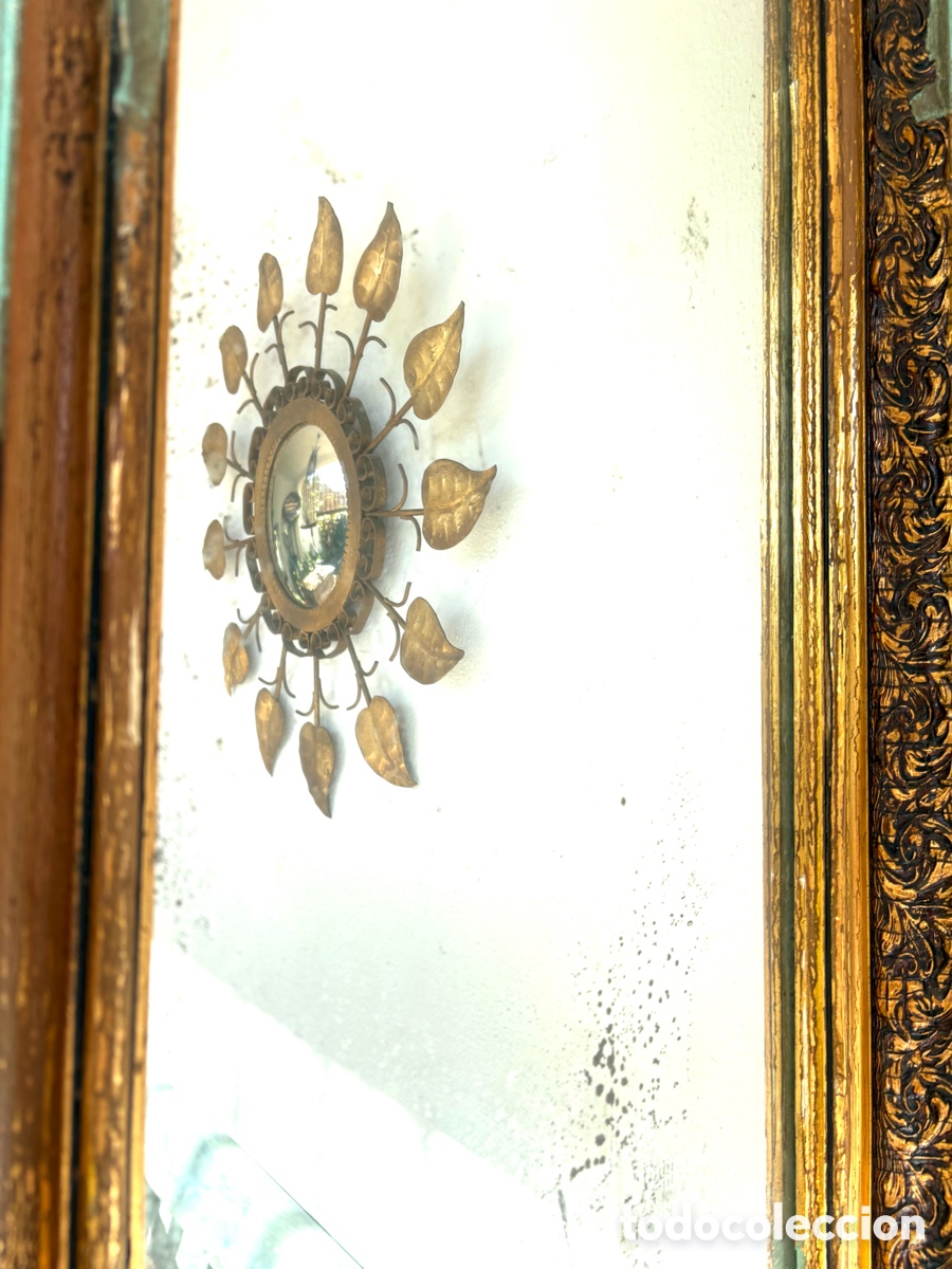 Antig&uuml;edades: ESPEJO ANTIGUO SOL FERROART. - Foto 10