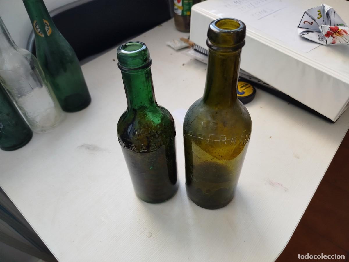 Antig&uuml;edades: Botellas vidrio antiguas - Foto 2