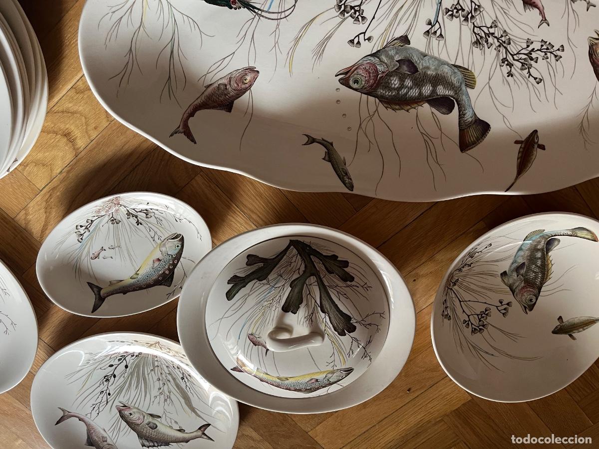 Antig&uuml;edades: Vajilla inglesa Johnson Bros Fish - Foto 2