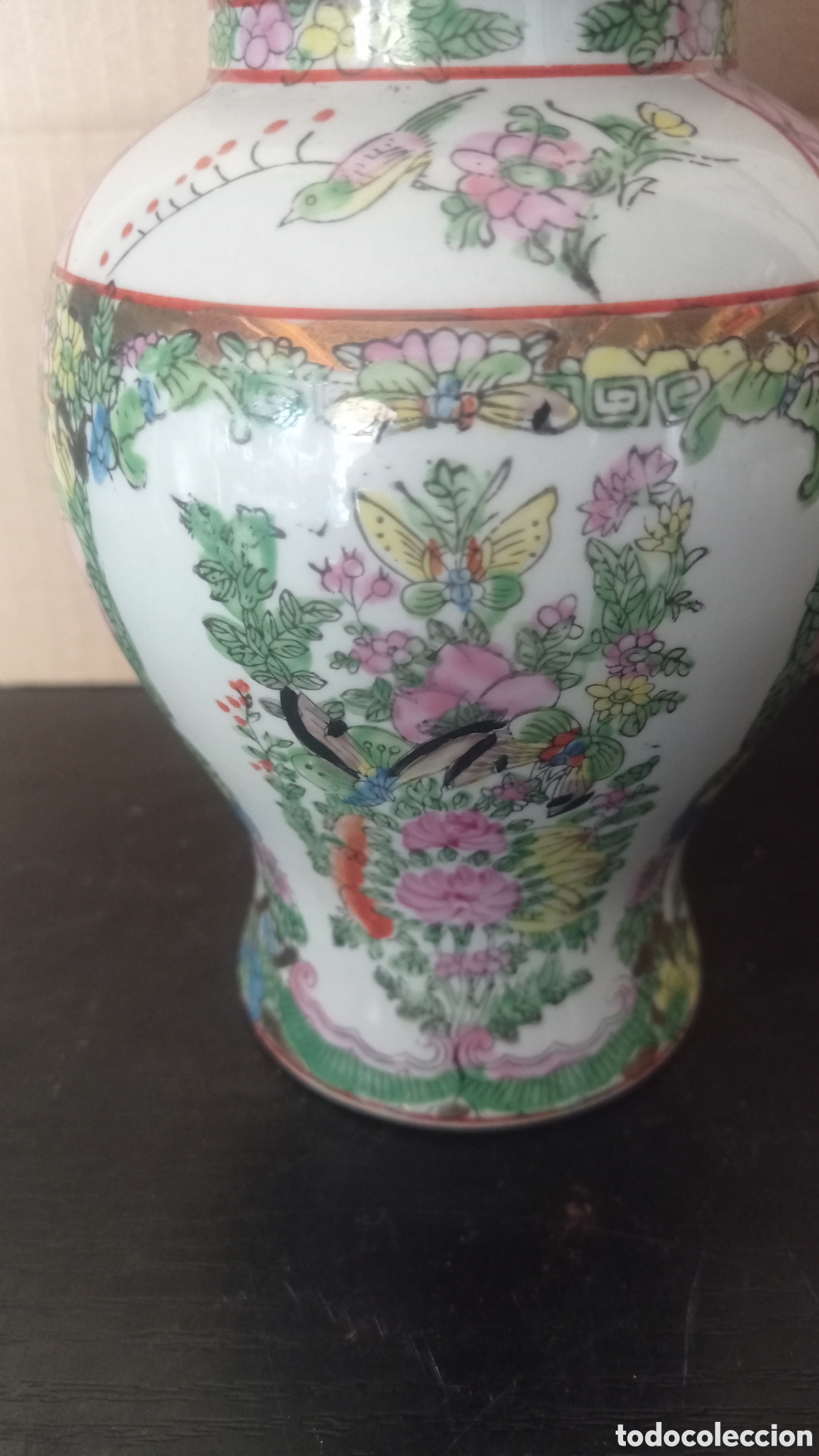 Antig&uuml;edades: Jarr&oacute;n Tibor de porcelana - Foto 2