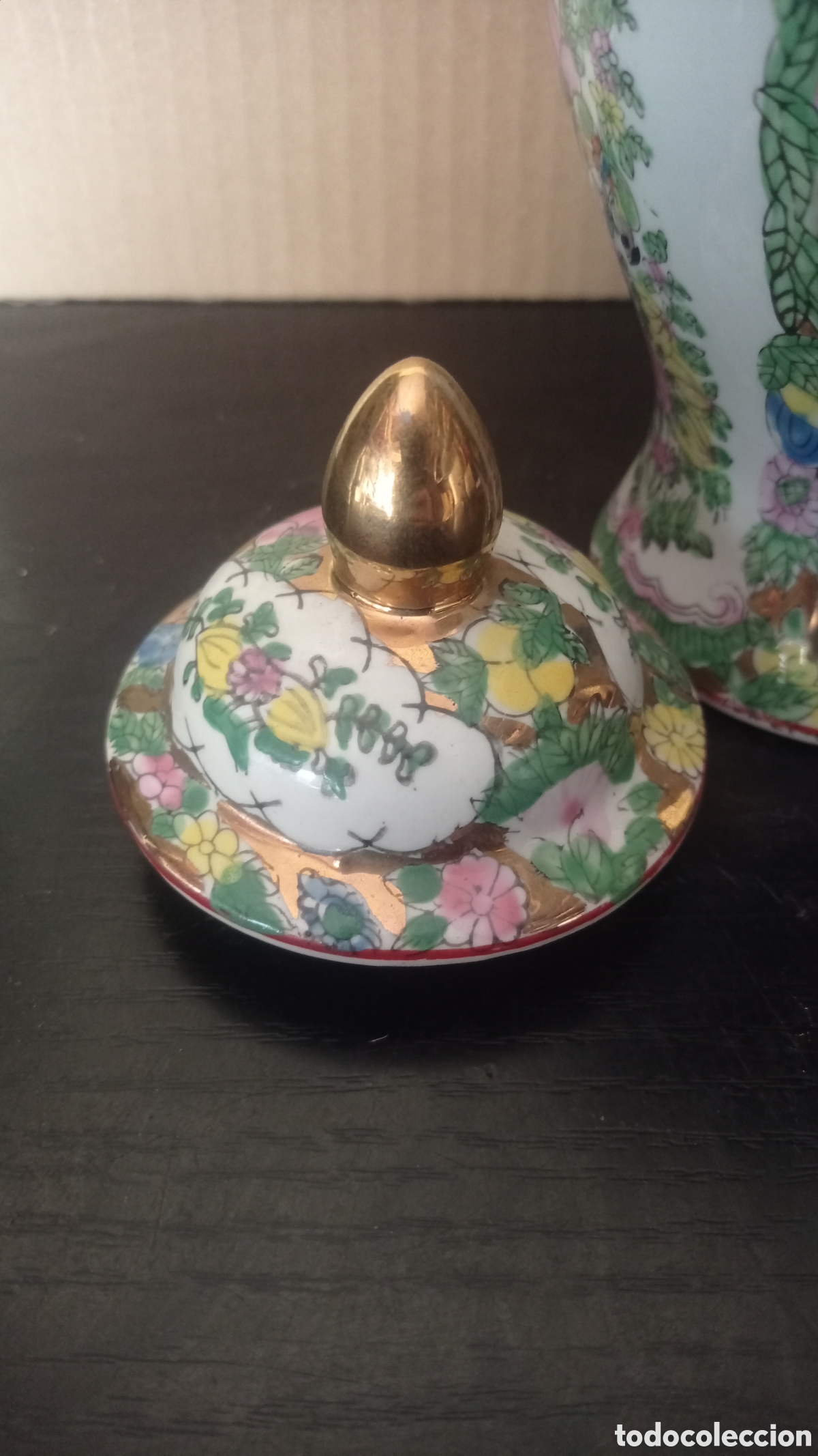 Antig&uuml;edades: Jarr&oacute;n Tibor de porcelana - Foto 4