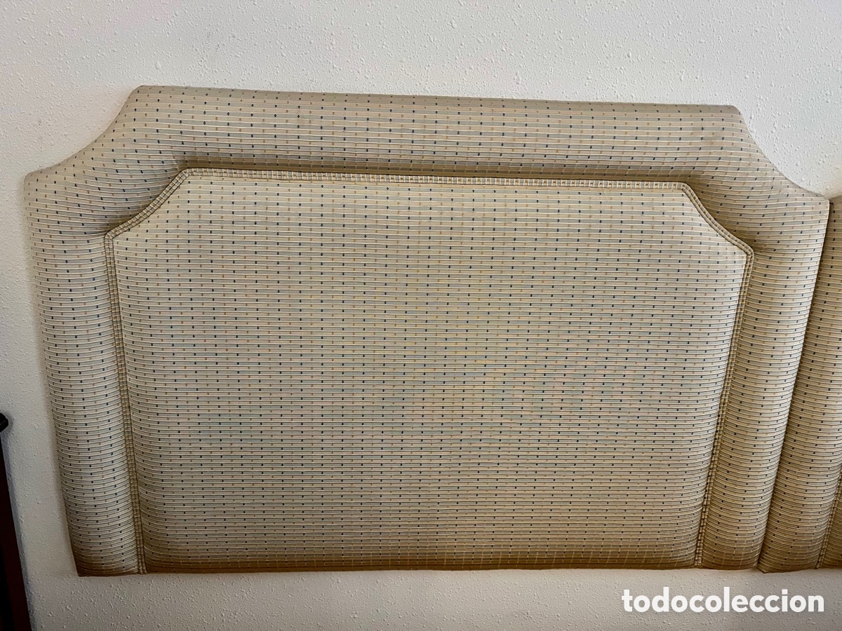 Antig&uuml;edades: Cabecero de cama y colcha a juego - Foto 2