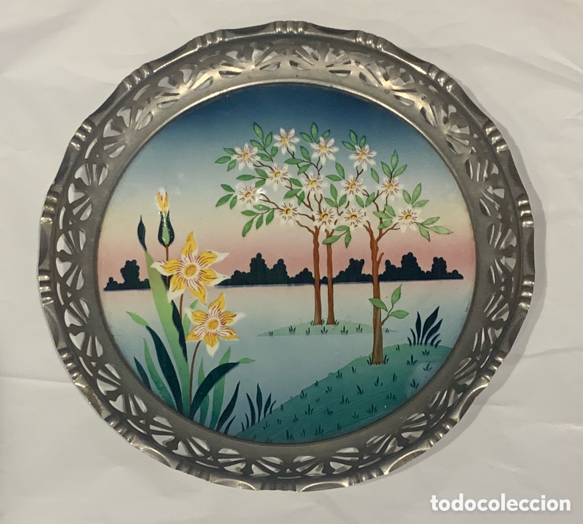 Antig&uuml;edades: Bandeja Art D&eacute;co de cer&aacute;mica. - Foto 15