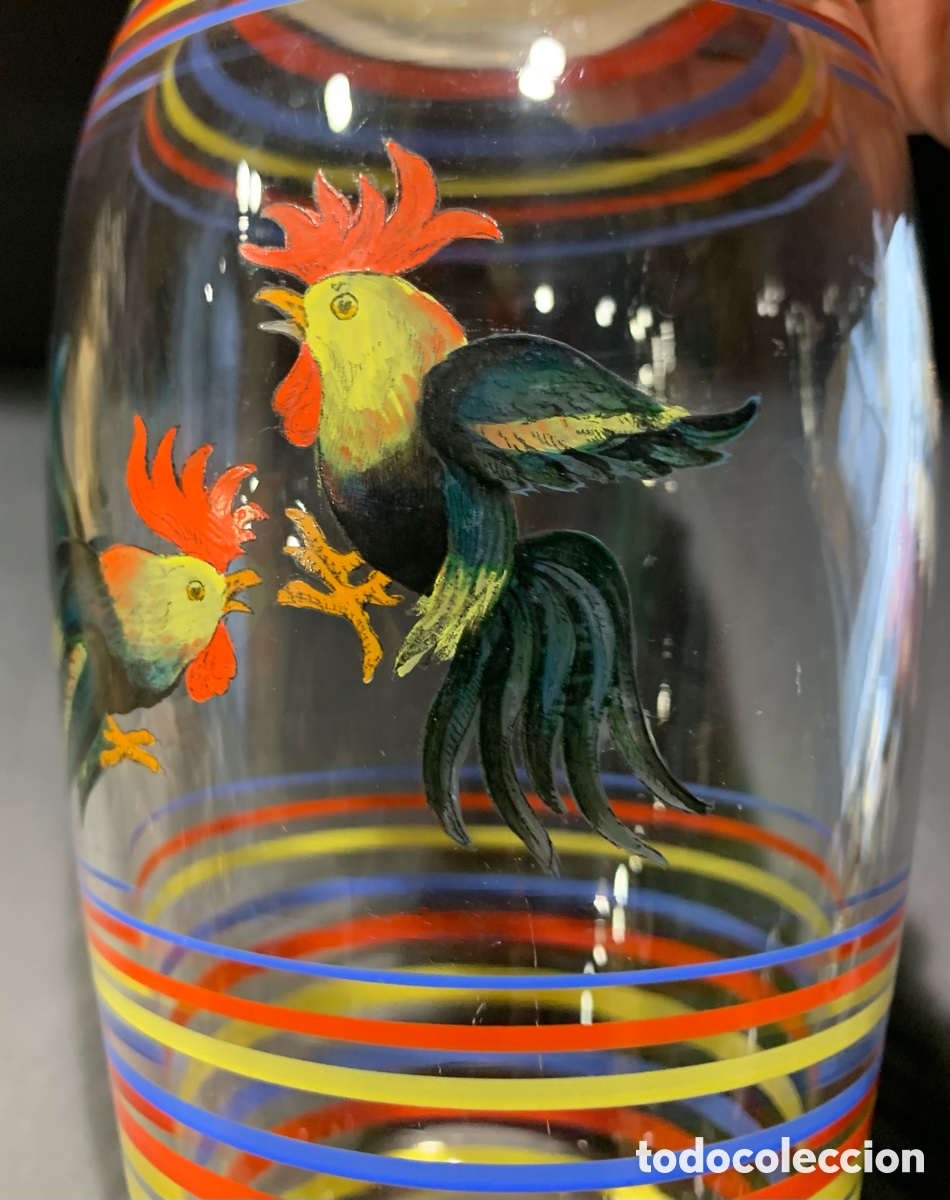 Antig&uuml;edades: Coctelera de vidrio Art D&eacute;co. - Foto 9