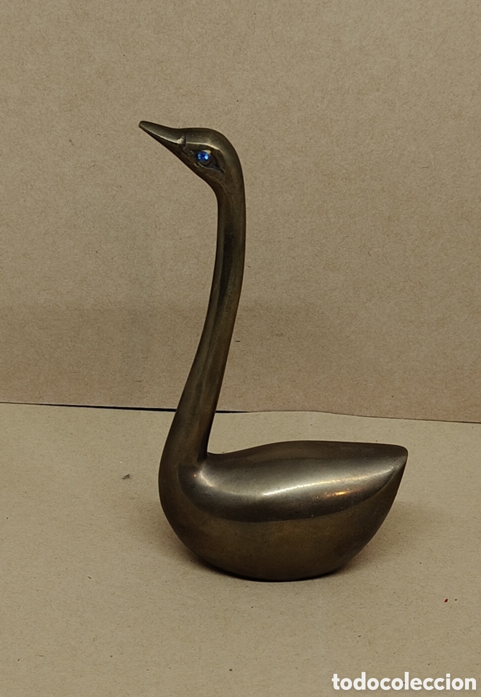 Antig&uuml;edades: Cisne vintage - bronce - car227 - Foto 1