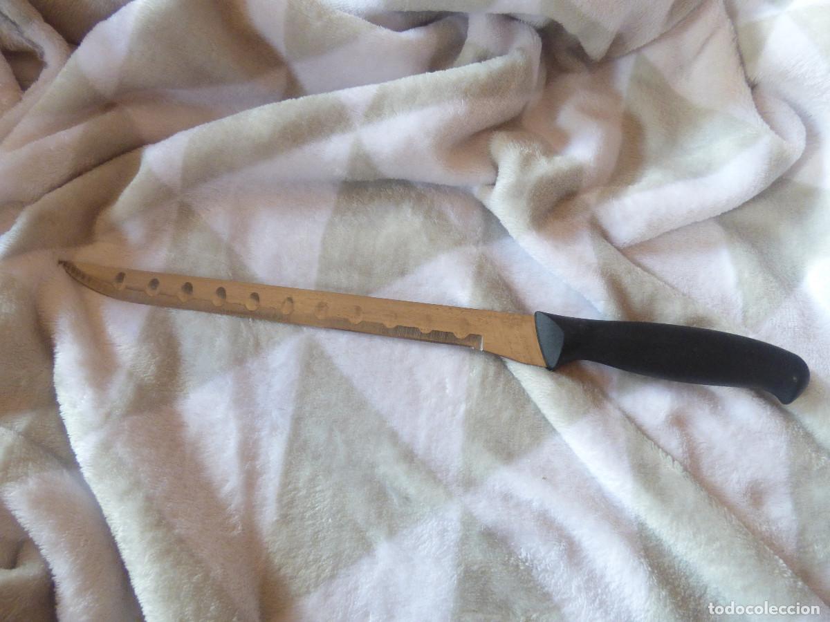 Antig&uuml;edades: Cuchillo jamonero.Vintage. - Foto 1