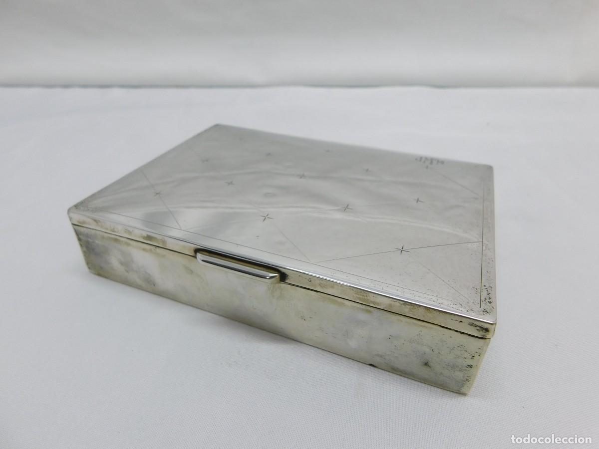 Antig&uuml;edades: CAJA / CIGARRERA DE PLATA - Foto 1