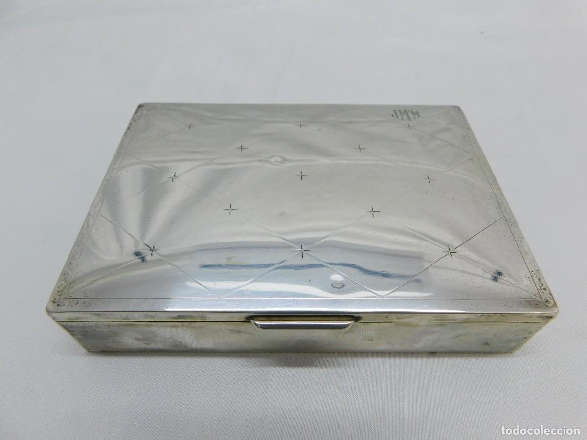 Antig&uuml;edades: CAJA / CIGARRERA DE PLATA - Foto 2