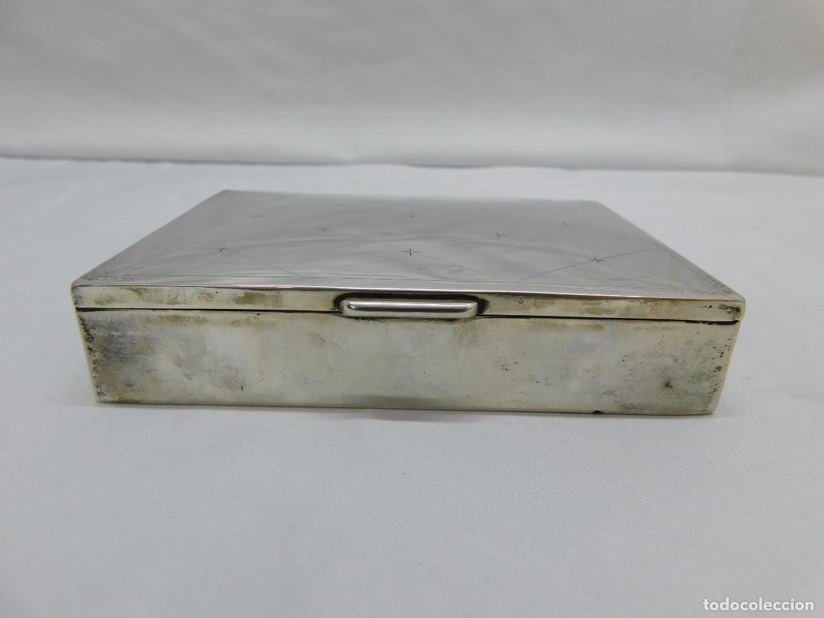 Antig&uuml;edades: CAJA / CIGARRERA DE PLATA - Foto 3