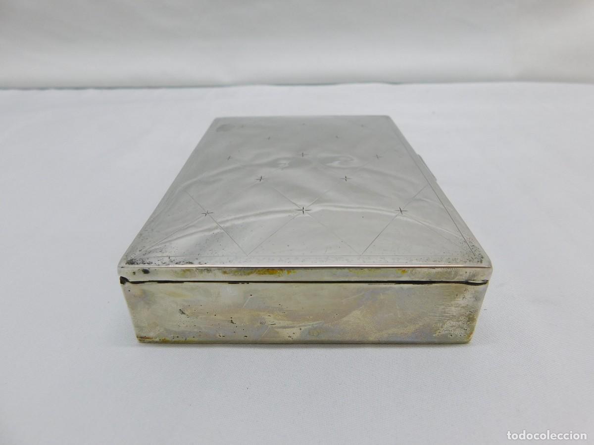 Antig&uuml;edades: CAJA / CIGARRERA DE PLATA - Foto 4