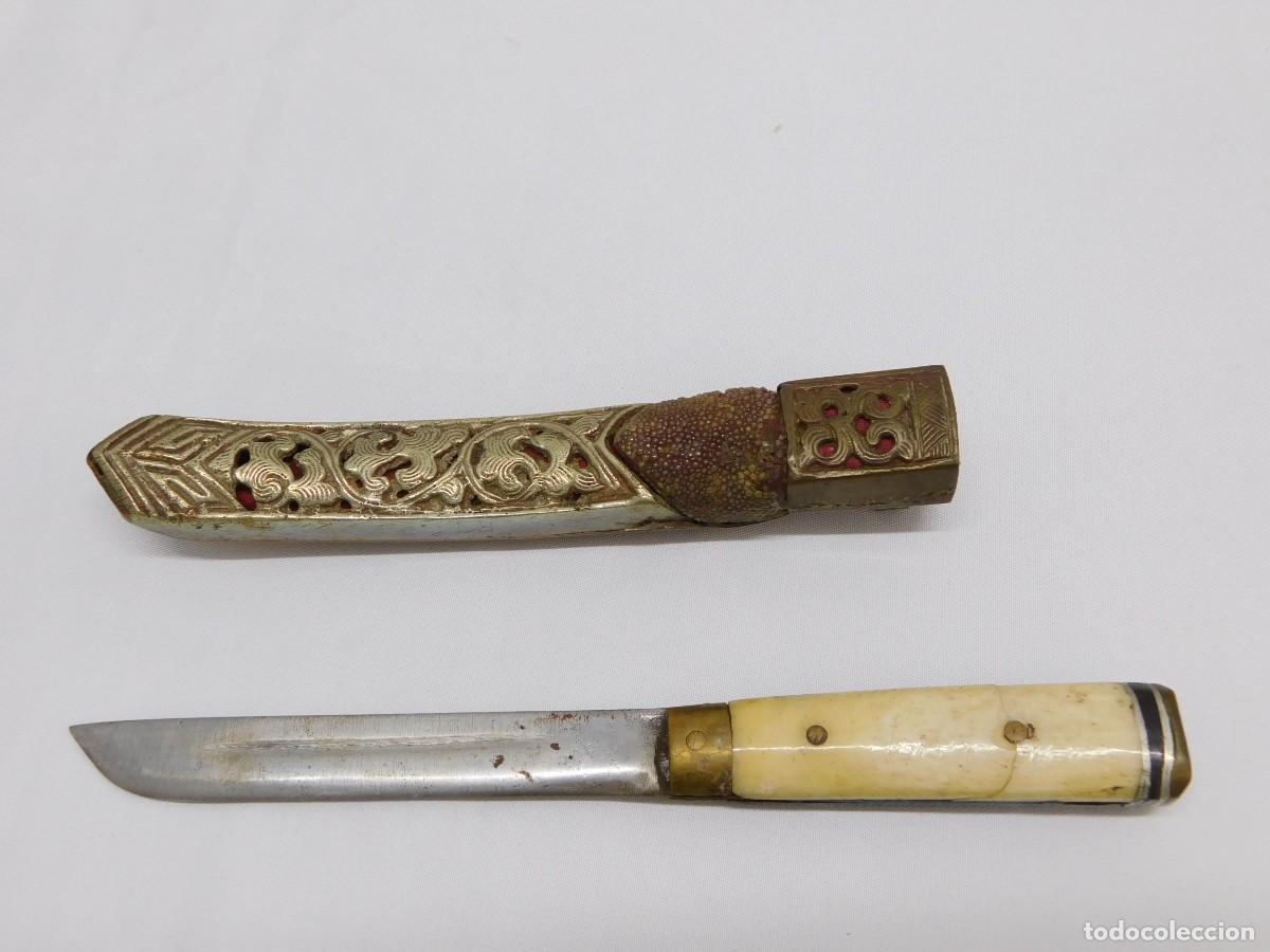Antig&uuml;edades: ANTIGUO CUCHILLO ARTESANAL - Foto 7