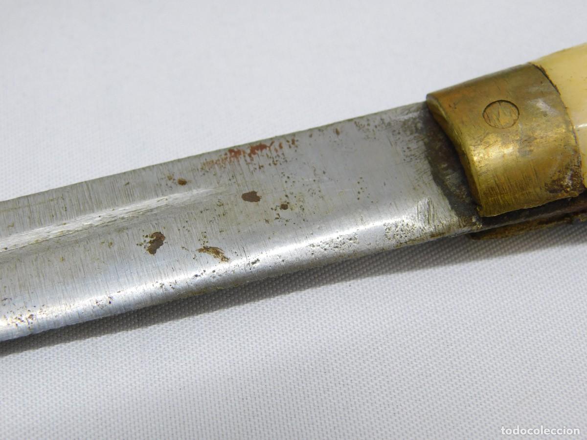Antig&uuml;edades: ANTIGUO CUCHILLO ARTESANAL - Foto 8