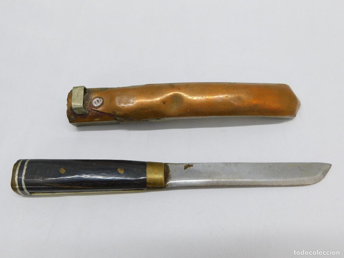 Antig&uuml;edades: ANTIGUO CUCHILLO ARTESANAL - Foto 10