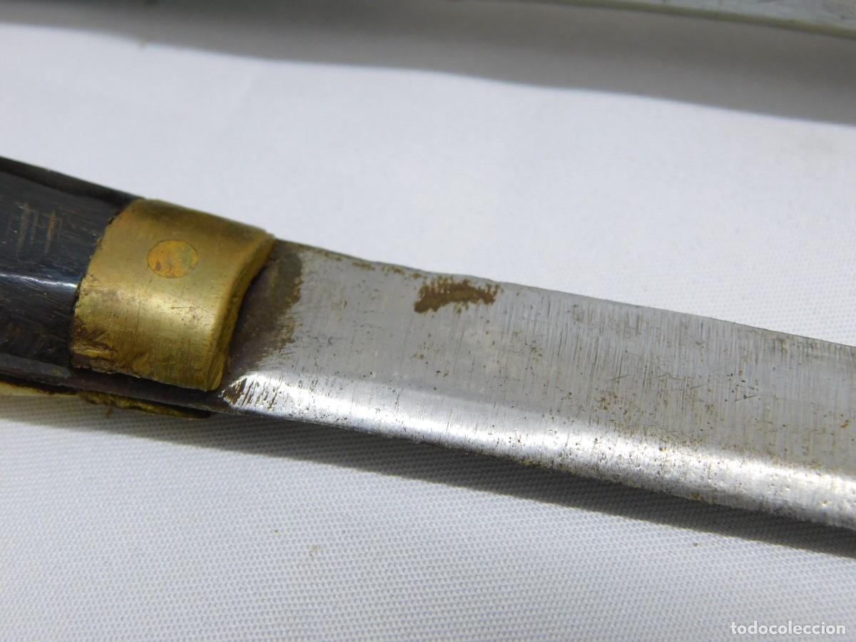 Antig&uuml;edades: ANTIGUO CUCHILLO ARTESANAL - Foto 11