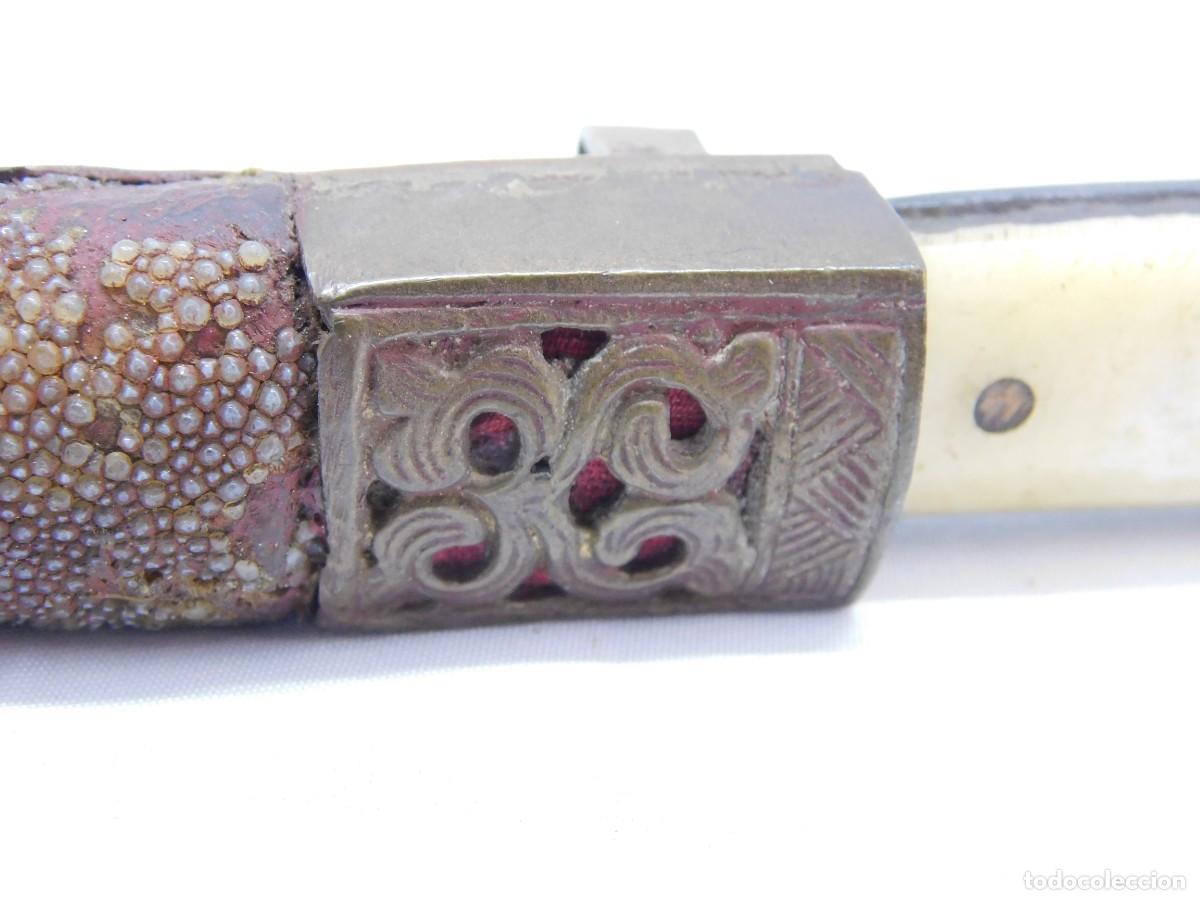 Antig&uuml;edades: ANTIGUO CUCHILLO ARTESANAL - Foto 12